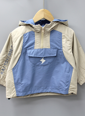 G-古li家110春秋 品牌童装折扣/儿童休闲上衣长袖外套06855兰