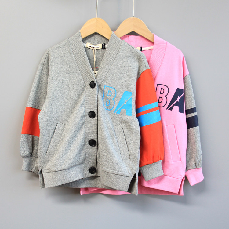 sg品牌童装折扣单层薄休闲外套