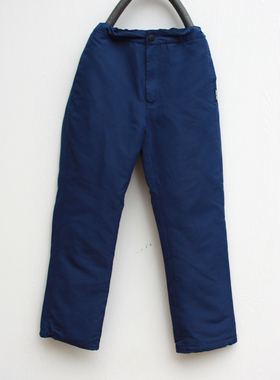 吉系列165冬装 品牌童装折扣/儿童夹棉加厚长裤73077藏青