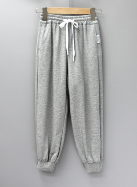 G-I家130春夏品牌折扣童装/大童针薄织休闲运动长裤5736灰