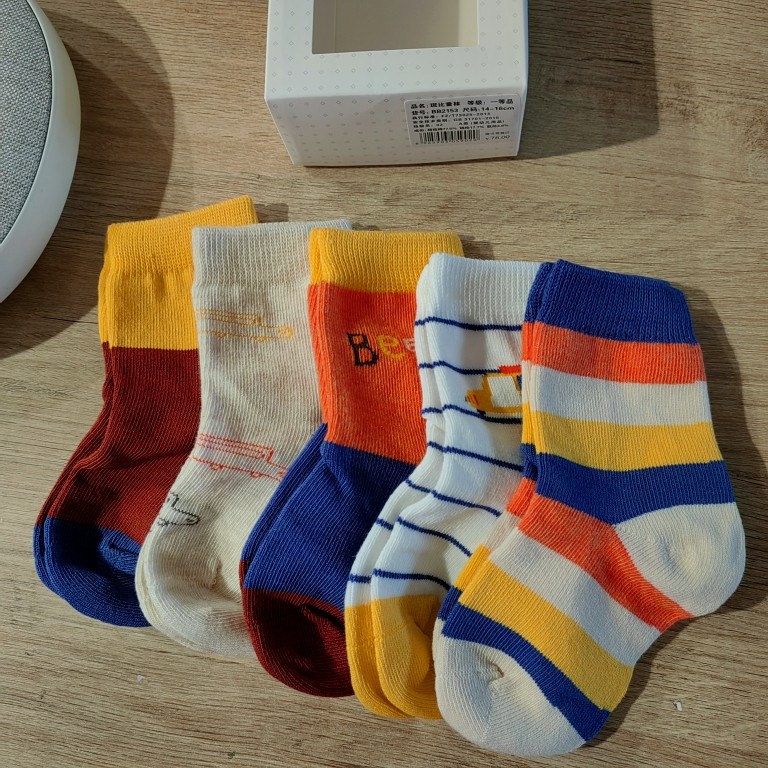 斑bi袜16-18码中高筒春秋四季袜子 福利2153款