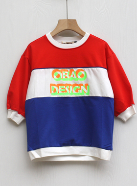 A欧系列80-110春秋装 品牌童装折扣/童套头长袖卫衣连衣裙31123红