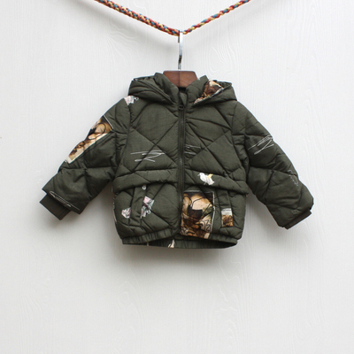 马系列品牌折扣中厚羽绒服童装