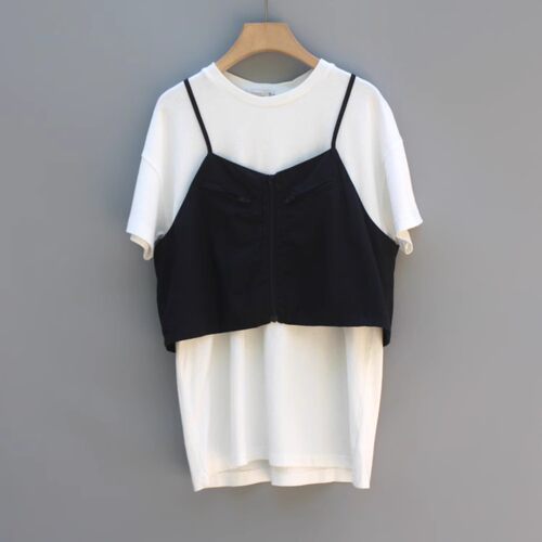 安系列120/140夏装 品牌童装折扣/女童柔软棉连衣裙30507黑