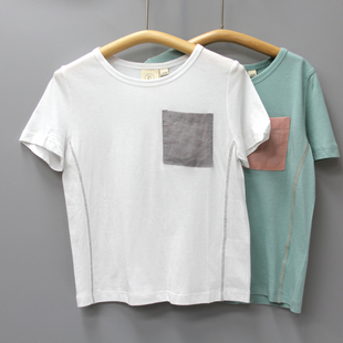 T恤衫 儿童纯棉短袖 5618二 品牌折扣童装 福利M史系列110夏装