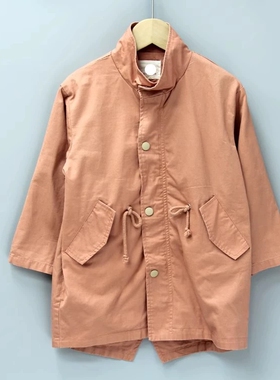 G子110春秋 品牌童装折扣/儿童薄款风衣开衫外套92017粉