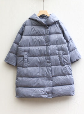 S-M家110冬装 品牌折扣童装/儿童羽绒服加厚外套16901兰