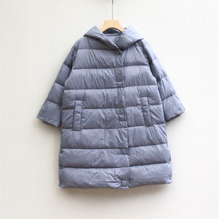 S-M家110冬装 品牌折扣童装/儿童羽绒服加厚外套16901兰