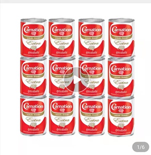 泰国进口烘焙甜品泰式奶茶Carnation三花淡奶手标茶整箱365包邮