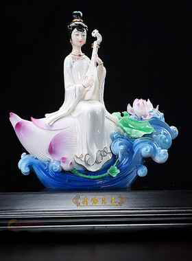 古典人物美女工艺品德化陶瓷