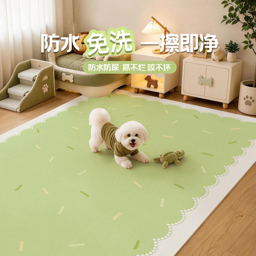 宠物防水PVC免洗地垫防渗透易打理猫狗笼子垫子环保防滑垫耐猫抓