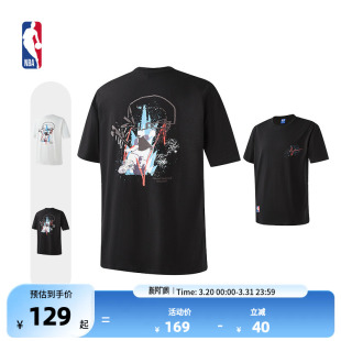 T恤 男女情侣联盟圆领宽松运动休闲舒适短袖 NBA官方正品 早秋新款