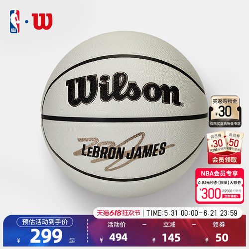 Wilson-NBA詹姆斯7号篮球