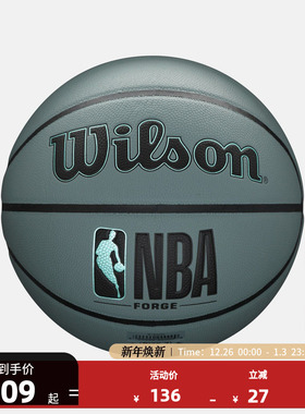 NBA官方正品-Wilson 威尔胜 7号 PU篮球 室内外通用 FORGE