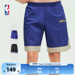 运动速干短裤 春季 湖人球队文化系列男女新品 NBA官方勇士