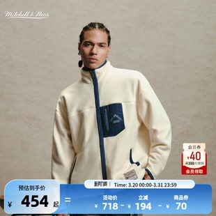 NBA官方正品Mitchell&Ness湖人春季新品男女同款运动长袖保暖外套