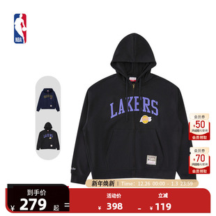 长袖 NESS湖人 男士 上衣运动外套 勇士秋冬新品 NBA官方MITCHELL