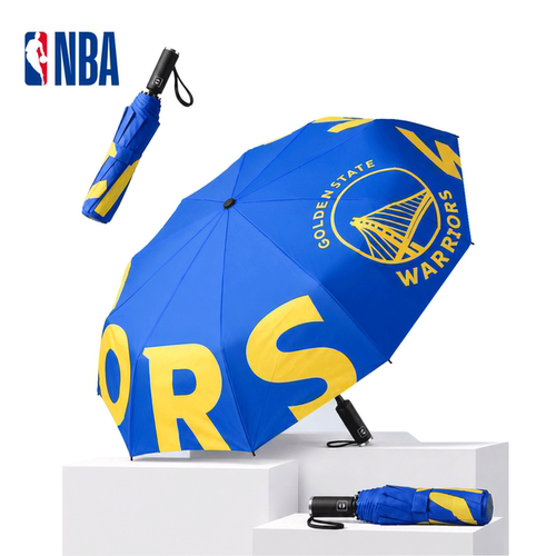 NBA官方勇士队折叠晴雨伞