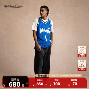 SW球衣篮球服 01赛季 Mitchell&Ness NBA联名魔术麦迪复古球衣00