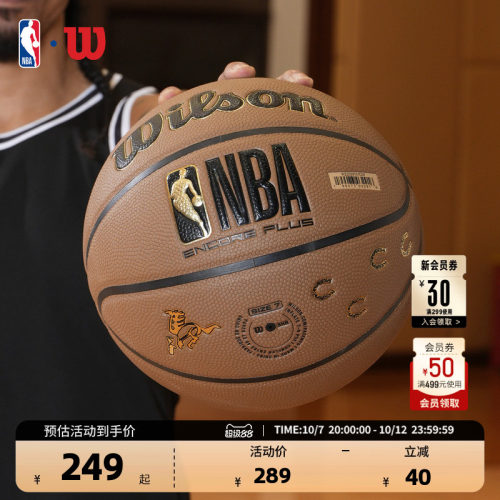 NBA官方Wilson室内外通用7号篮球