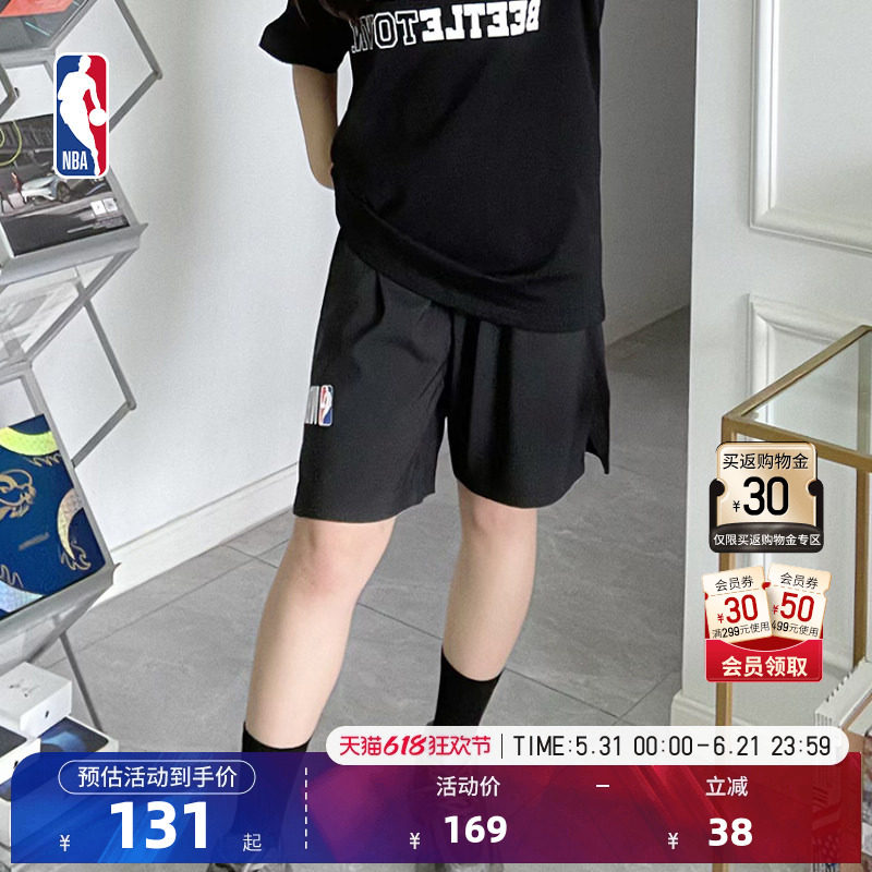 NBA官方正品春季新款男运动健身清凉骑行宽松舒适休闲短裤联盟款