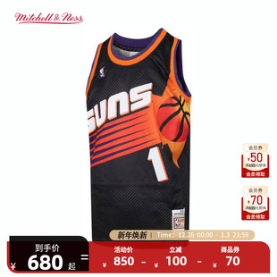 00赛季 哈达威复古99 SW球衣运动男 NBA官方太阳 NBAMitchell&Ness