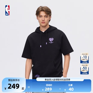 周末系列男女短袖 连帽卫衣 湖人篮球春季 NBA官方勇士