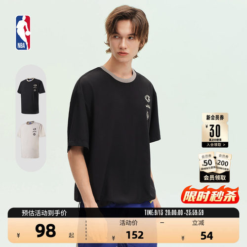 NBA官方湖人/勇士运动休闲T恤