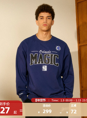 MITCHELL&NESS-NBA官方奥兰多魔术Lifestyle男女同款运动圆领卫衣