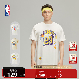 T恤 运动中性短袖 NBA官方詹姆斯哈登斯蒂芬库里球员号码 系列秋季