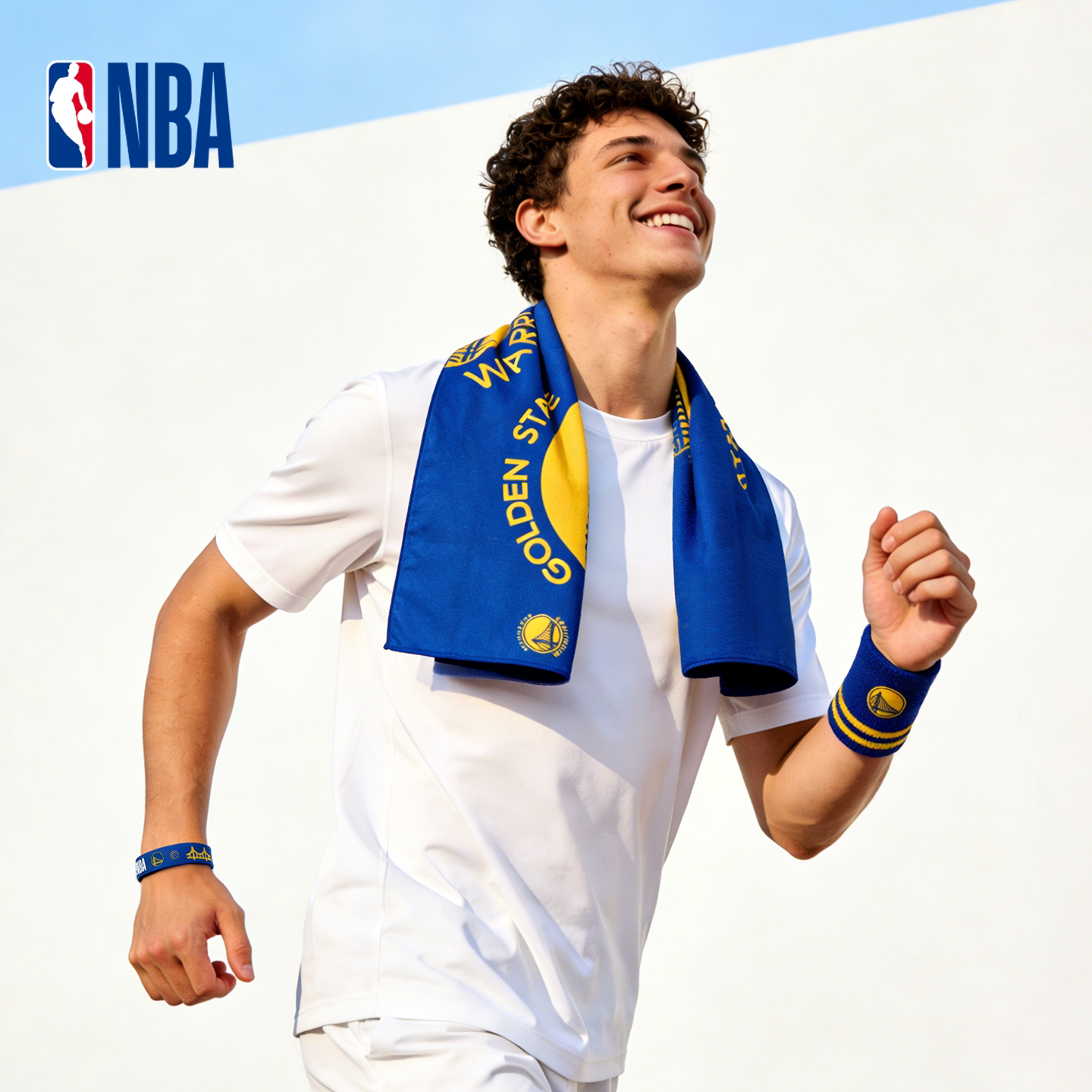 送男生礼物NBA勇士运动三件套图片