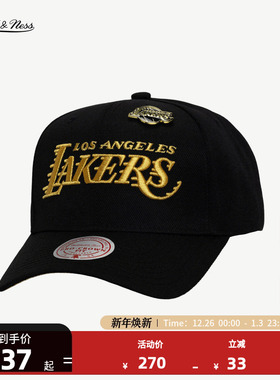 NBAMitchell&Ness波士顿凯尔特人/洛杉矶湖人Lifestyle弯檐帽