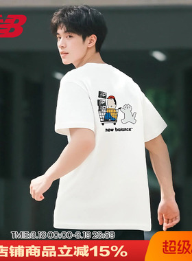 New Balance NB X Gomatsu联名T恤男女夏季圆领休闲短袖AMT52342
