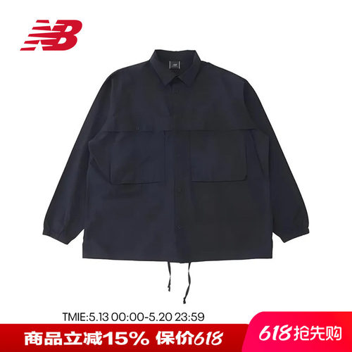 NB男款休闲日系轻薄衬衫夹克外套