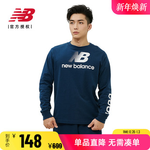 Balance 休闲长袖 Made美产男款 T恤纯棉上衣MT21548 Teddy New