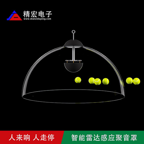定向音响 集音罩 拢音喇叭 集声感应音箱 太空罩 控制音视频感应 - 封面