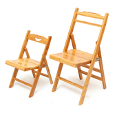 楠竹可折叠小板凳靠背折叠椅子便携式 马扎户外钓鱼小凳子矮凳家用