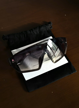 734防紫外线骑行镜墨镜防风Y2K眼镜简约时尚