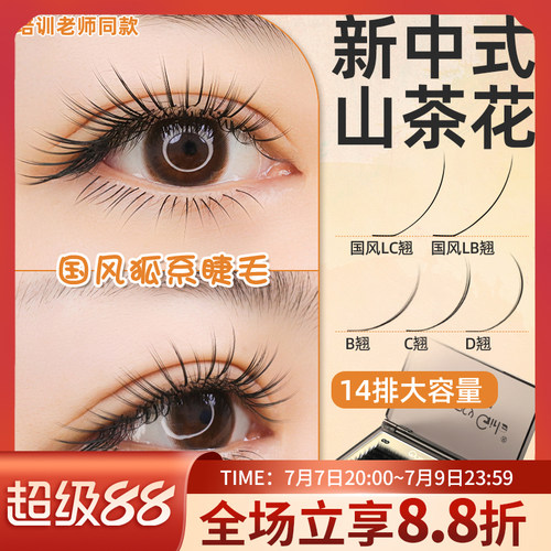 山茶花嫁接睫毛叶子老师同款LBLC