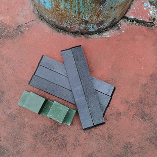家用抛光皮条黑色磨刀荡刀条布抛光蜡磨刀膏工具镜面效果锋五件套