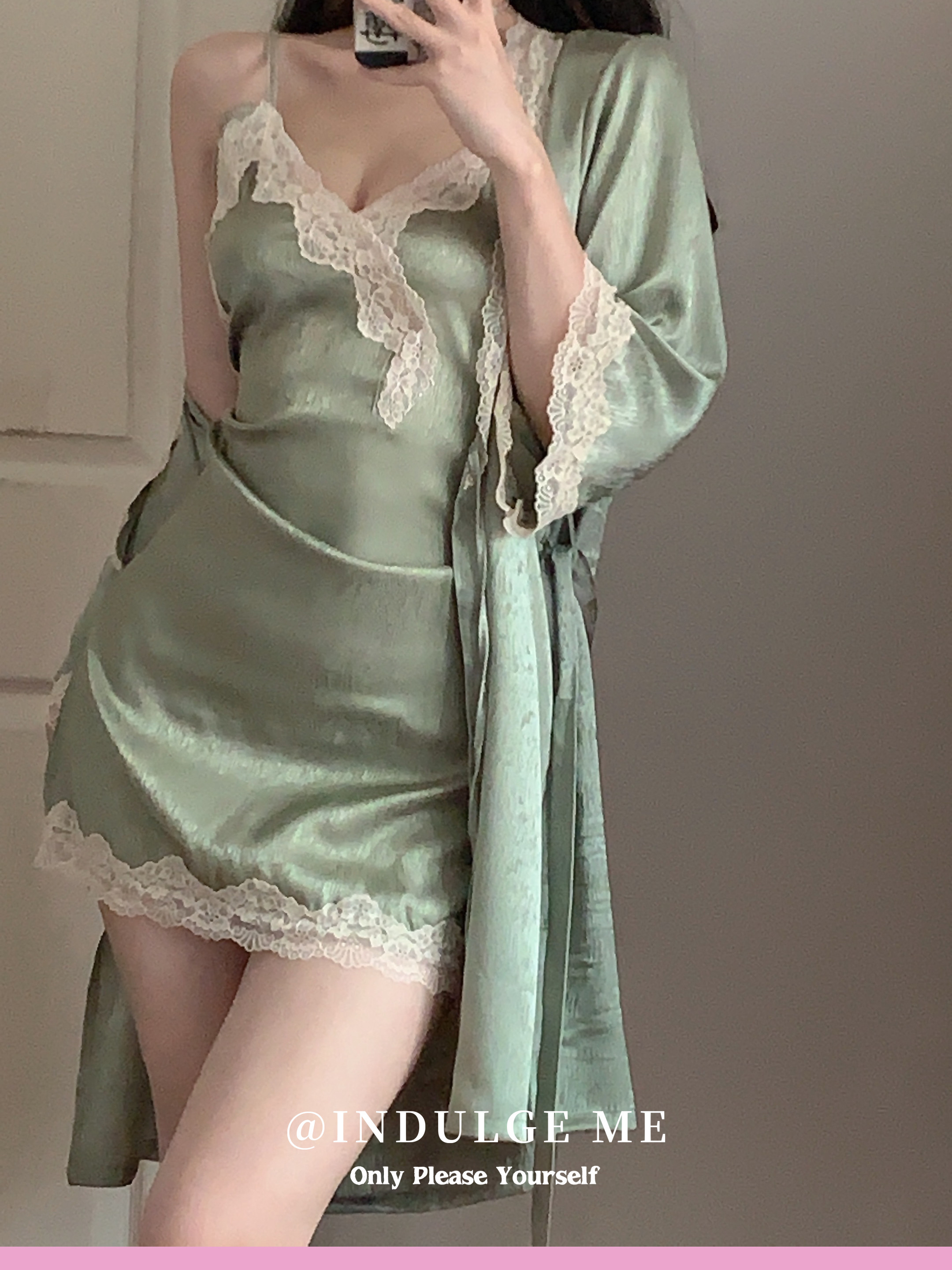 蕾丝外袍indulgeme透视