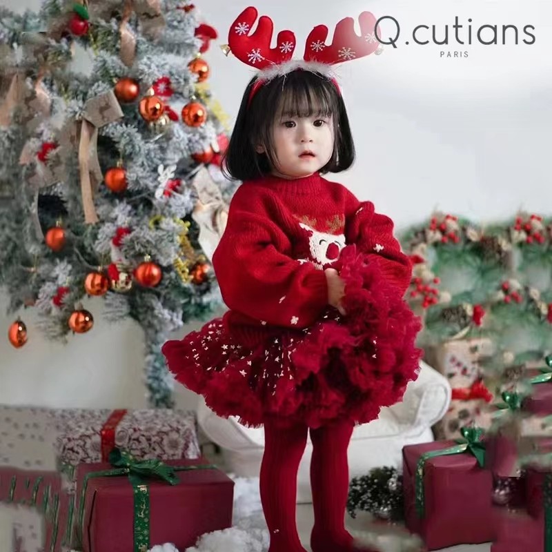 法国q.cutians蓬蓬裙tutu裙公主