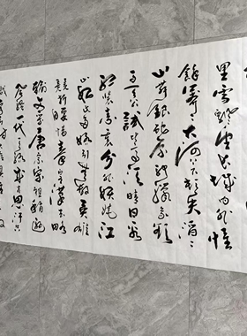 沁园春雪行草书王忠华手写字画