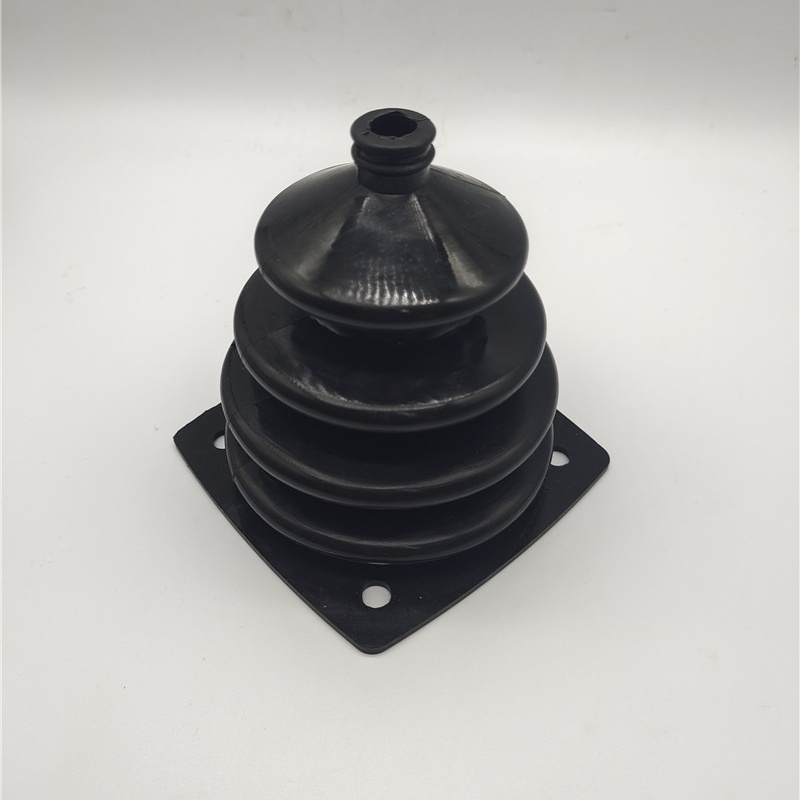 塔吊联动台方底圆形橡胶防尘罩