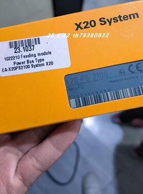 B&R贝加莱模块 X20DI9371现货全新EA-X20PS2100 SYSTEM X20