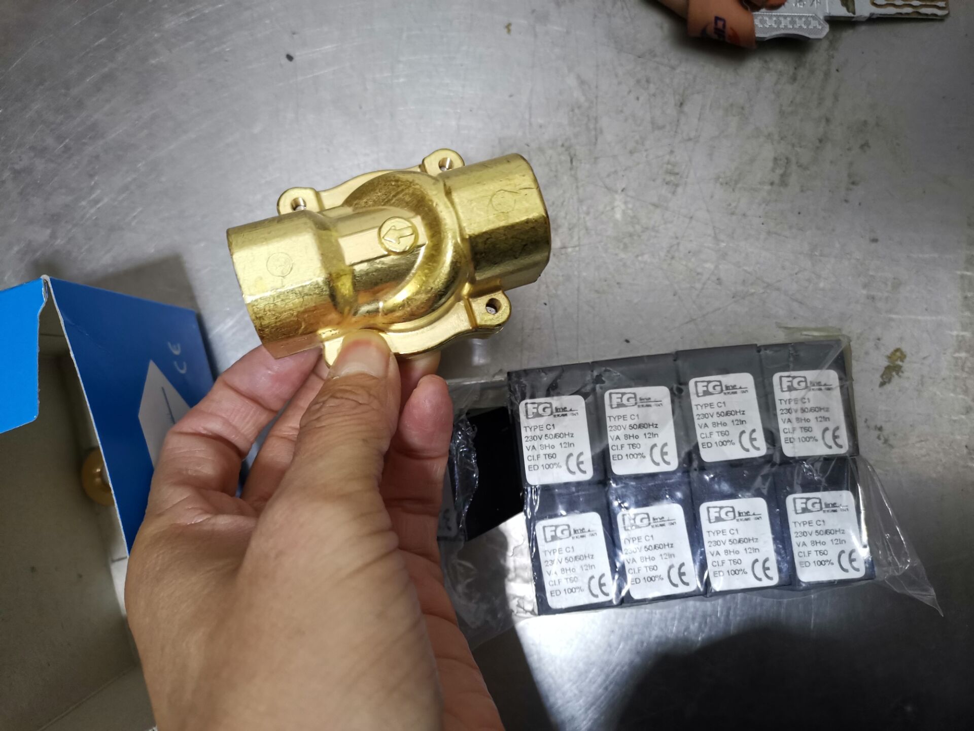 现货 FG LINE AL03DB13T coil C1 V230/50 Valve电磁阀
