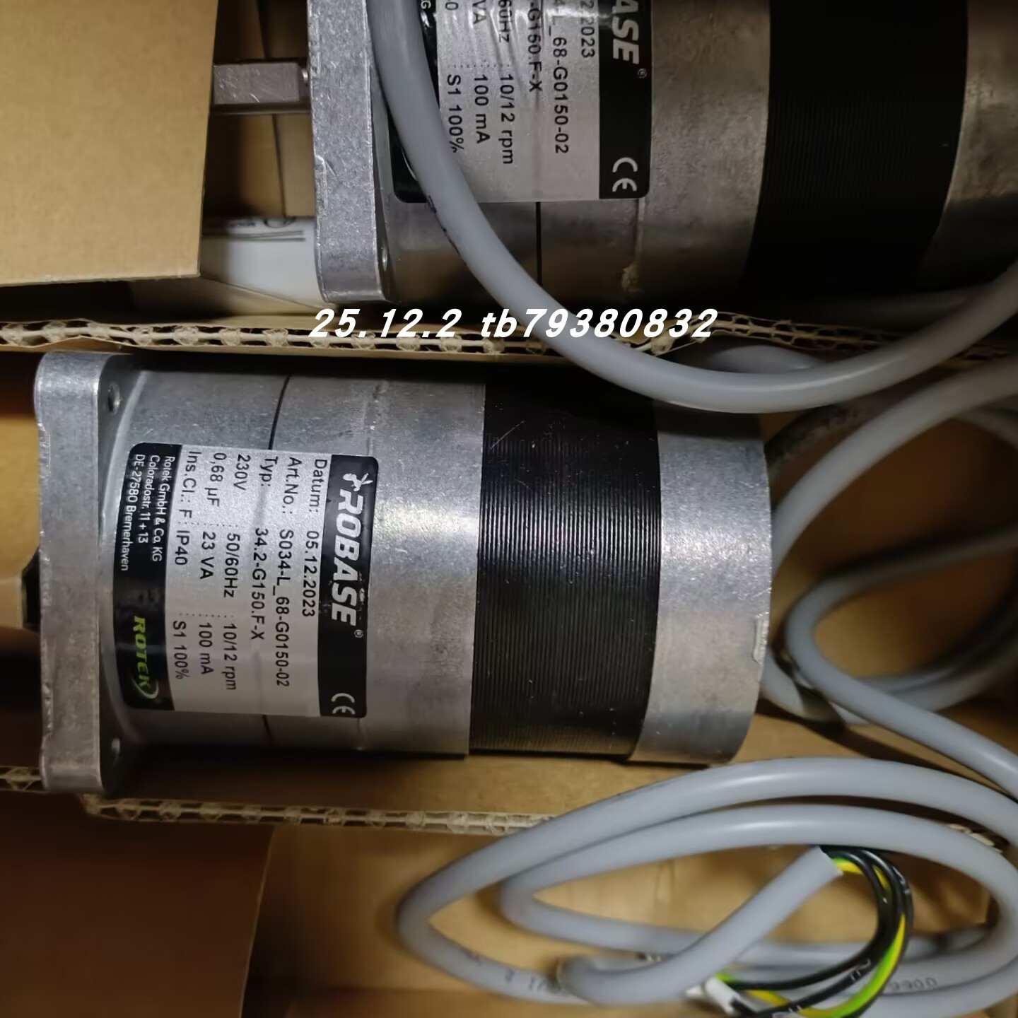 ROBASE 34.2-G150.F-X ROTEK电机原装正品