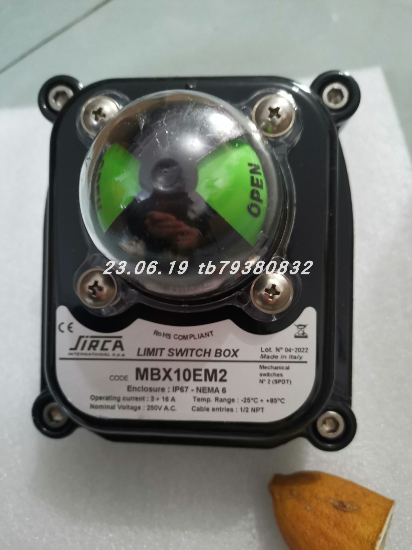Sirca限位开关盒MBX10EM2