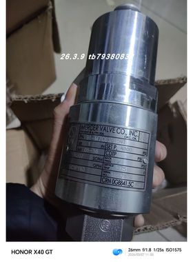 MERCER VALVE CO.INC安全阀 95-72M1307S 序列号：344801