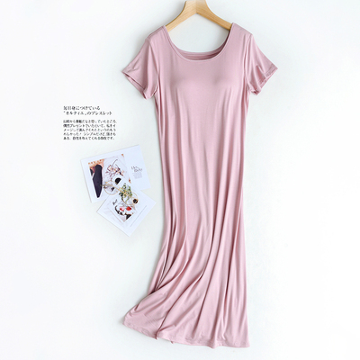 带胸垫打底裙春夏季性感简约